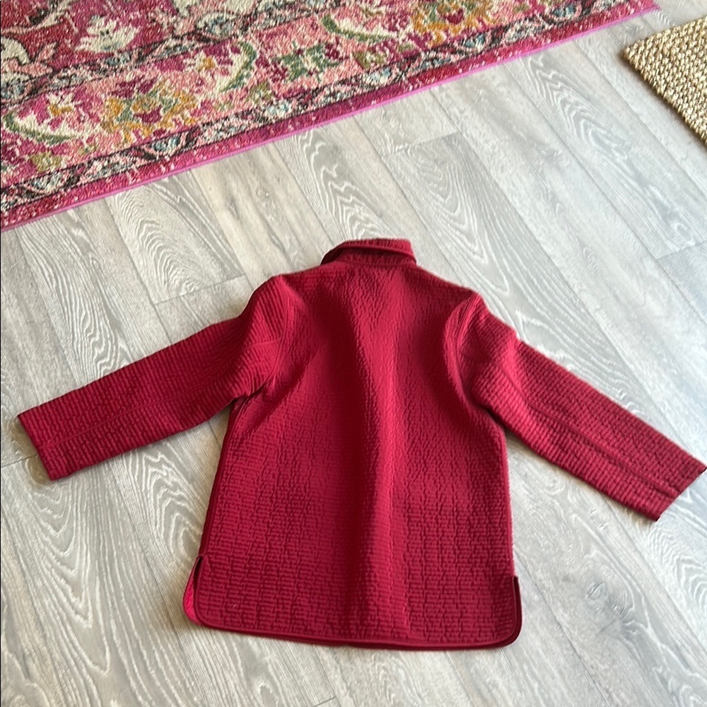 Red Quilted Jacket - Picture 7 of 7